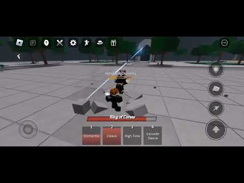 *NEW* Sukuna Moveset in The Strongest Battlegrounds (Blade Master)