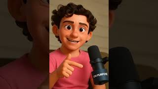 3D CARTOON PODCAST Such a great quote 🔥 #shorts | English Podcast For Beginners #englishpodcast