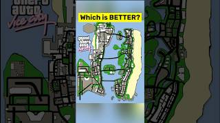 Which is BETTER (GTA VC MAP vs GTA 6 MAP)🤔 #shorts #gta #gta6