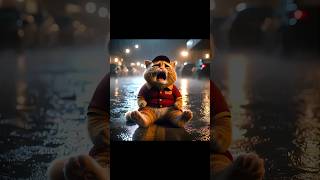 Cat Food Delivery In Rain#vidhero #shorts #iktok #viralpost #trendy#trending #rendingnow #catvideos