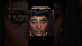 Who Did It Best? Cleopatra Makeup TRANSITION (PT 4) #usa #tiktok #makeup #shortsviral #shorts