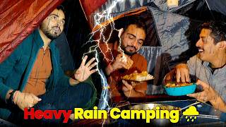 🌦Camping In Heavy Rain With @UnknownDreamer | Rain Camping In India 🇮🇳 | Annu Camping