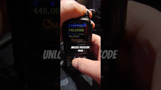 Wouxun KG-935H Unlock #1445 #gmrs #hamradio #ham #radio #shtf #shorts #comms #northmanproject #