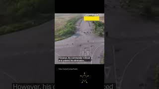 Russian Artillery Fires on Its Own Soldiers #warinukraine