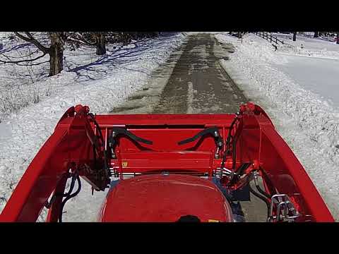 Tractor in the Snow for Mr. V