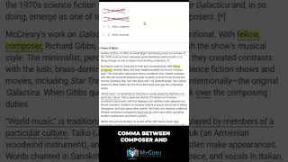 Full Online PreACT 10 English Section Walkthrough: More Commas