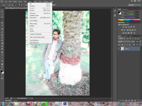 How to blur background in photoshop cs6 like dslr In Hindi/Urdu