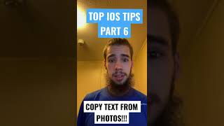 COPY TEXT FROM PHOTOS!!! #shorts #ios15features #iostips #iphonetips #iostricks #ios15 #iphonehacks