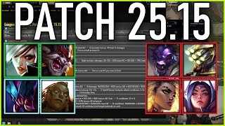 Nemesis reacts to FULL PATCH PREVIEW 25.15! PHREAK CHANGES.