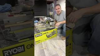 Ryobi Flooring Saw / Best lvp saw #shorts