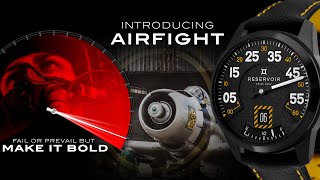 Introducing RESERVOIR Airfight : a watch inspired by on-board flight instruments !