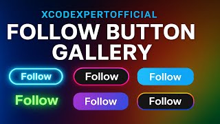 🔥 Stylish Follow Button Gallery with Animation | HTML CSS JavaScript | XCODEXPERTOFFICIAL