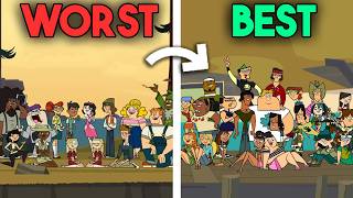 All Total Drama Seasons Ranked