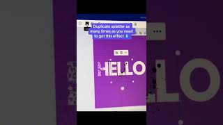 Vanish style text design tips in Canva #tool_trix #canva #designing #earning