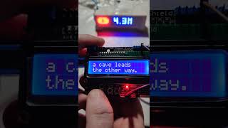 🎮The Lonely Cottage 🕹️ — Текстовое приключение 🌲🌲🌲на Arduino Uno и LCD Keypad Shield
