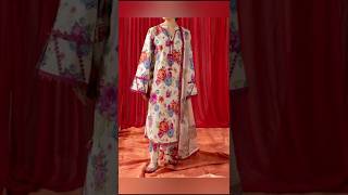 all over printed dress designs 2024 / 2 piece same suit design #shorts #treandingshorts #virlshorts