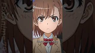 Misaka Mikoto edit - Don't Wanna Know || Alight Motion