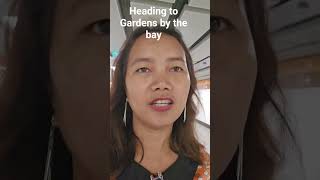 Heading to Gardens of the Bay in Singapore, taking their Metro. #singapore  #travellog #travel