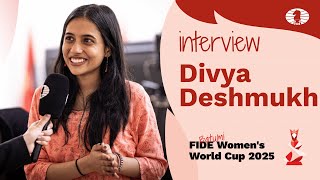 "The preparation had a lot of role in that game" - Divya Deshmukh 🇮🇳