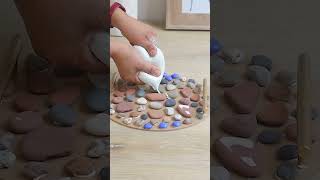 Una hermosa idea con Piedras y Cemento #diy #decoracion #manualidades #ideascreativas #homedecor