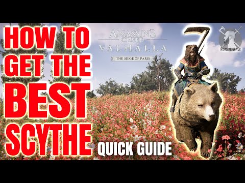 How to get the BEST SCYTHE - Siege of Paris (Assassin's Creed Valhalla)