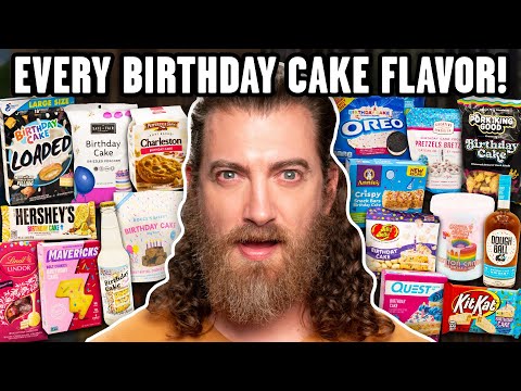 We Tried EVERY Birthday Snack