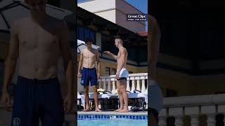 Team in da pool for today #SportingKC #MLS