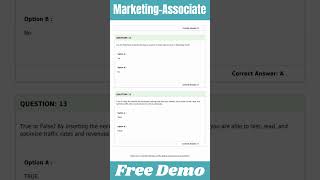 Marketing-Associate Exam Dumps | Salesforce Certified Marketing Associate
