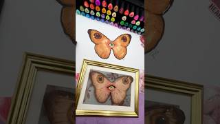 ⋆˚✩ butterfl’eye 🦋⋆˚✩sclupt or paint ? what’s ur favorite ?#sculpture #polymerclay #alcoholmarkers