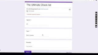 Ultimate Checklist Telegram Bot Configuration