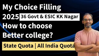 My Choice Filling | TN Medical Selection 2025 | MBBS Counselling 2025