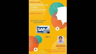 Coming soon... Preparation for Global Certification.... Multiple Choice Questions... Part - 1