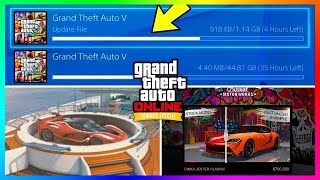 GTA 5 ONLINE LIVE STREAM/CAR MEET/CAR SHOW/LIVE DLC UPDATE IS OUT PS4!