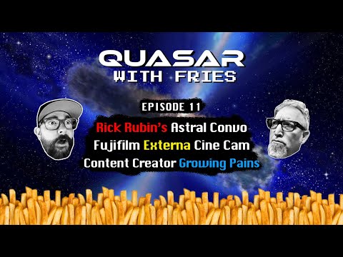 Quasar with Fries EP11: Rick Rubin, M4 Mac Mini, Fujifilm GFX Externa CineCam, Meta Throttling Trash