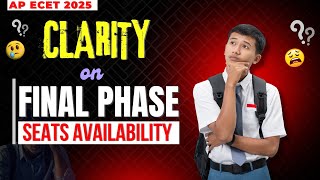 "ECET 2025 Final Phase Seats: How Many Left? Don’t Miss This! 🎯"