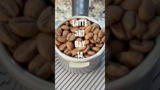 LaTTE aRT DaY 14. #coffee #espresso #youtubeshorts #foryou #fyp #fortheboys #viralvideo #coffeelife