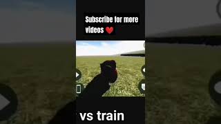 thar vs train attitude race #thar #tharlover #train #tharrace #indianbikedriving3d #race