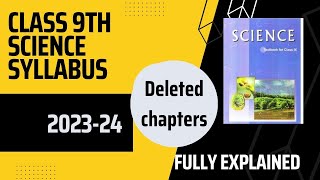 class 9th science syllabus for session 2023-24  #class9th #syllabus #trending