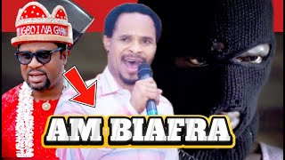 shocking! fǎķe Igbo king expose himself AM BIAFRA, member of IPOB, must share
