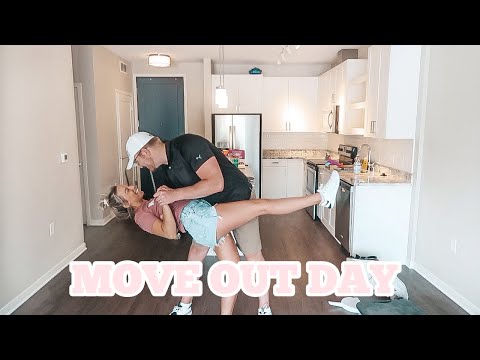 MOVING OUT OF OUR APARTMENT | CLEAN WITH ME