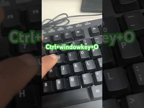How to open on screen keyboard with shortcut key ?