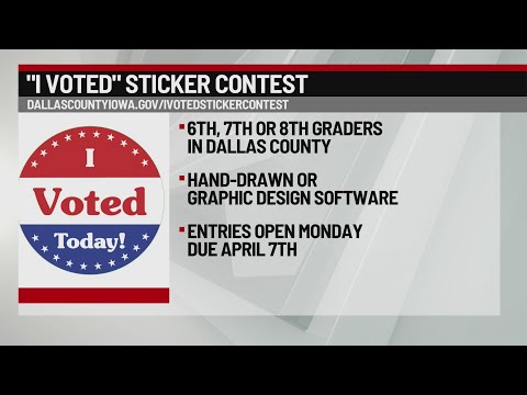 'I Voted' stickers returning to Dallas County