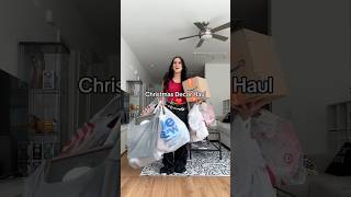 Huge $500 Christmas Decor Haul 🎄🎅🏽 #haul #christmas #decor #shopping