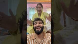 Aaj mast masaj krai..#minivlog #dailyshort #shorts #family #familyvlog #village