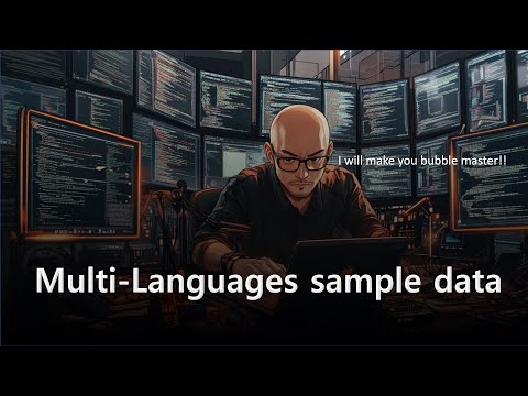SampleDB Provider – Multi-Language Sample Data - Plugin bubble
