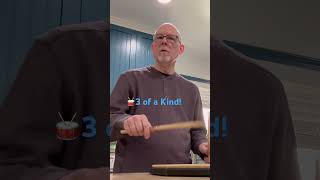 “🥁 3 Down, 3 Up – sounds simple, right?#DrumLife #drummingtechnique #DrumPractice #wristworkout