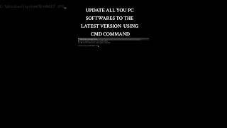 update software using cmd #techguide #cmdtricks #viralvideo #computertricks