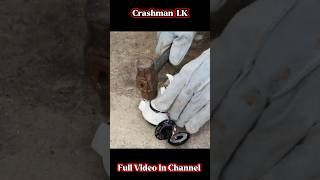 IP CCTV Camera 📷 Break it with a hammer #crashmanlk #shorts #fyp #smash