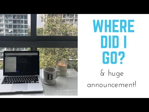 Where have I been? Am I still coding? + EXCITING ANNOUNCEMENT