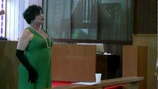 Gina Colao Decker, Io sono l'umile ancella, from "Bouquet of Song" Concert April 15, 2012